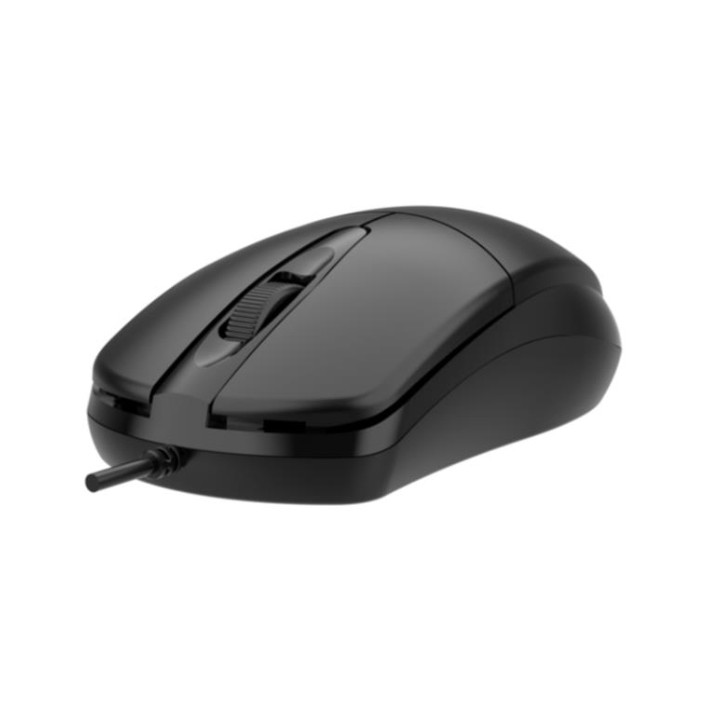 Mouse ottico USB Nilox MOUSB1011, 1200 DPI, 3 tasti, nero