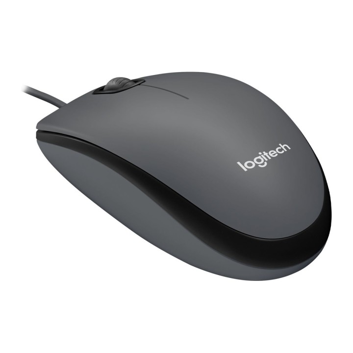 Mouse con filo Logitech M90, USB, 1000 DPI, 3 tasti, ambidestro