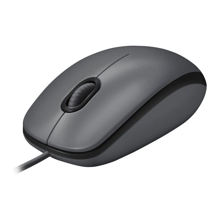 Mouse con filo Logitech M90, USB, 1000 DPI, 3 tasti, ambidestro