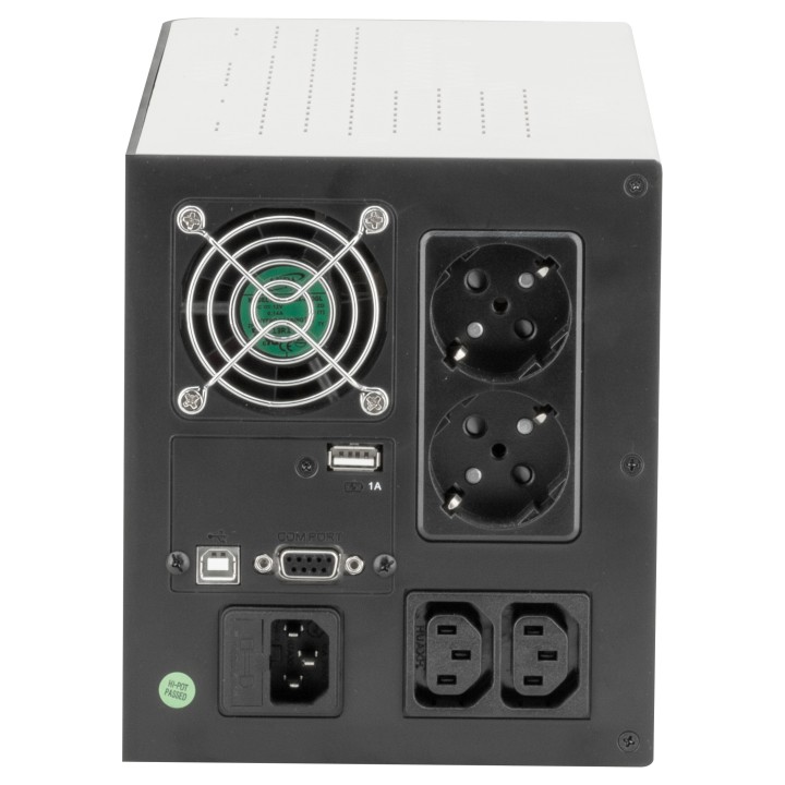 Gruppo di continuità (UPS) Legrand Keor SP 1000, 1000 VA / 600 W, line interactive con AVR, 2 Schuko + 2 IEC, USB e RS-232