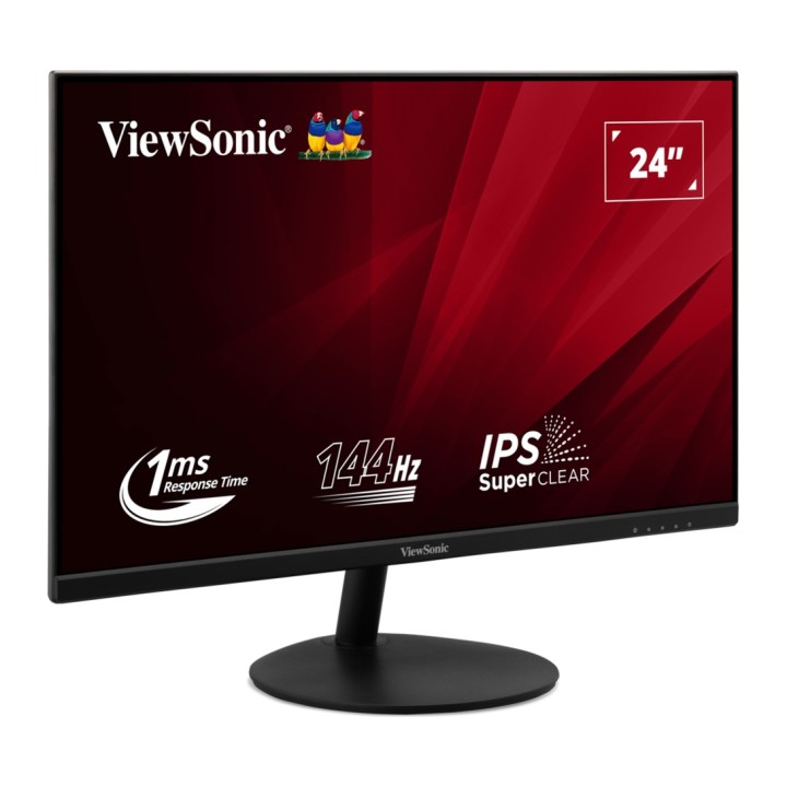 Monitor ViewSonic VA24E2-H 23,8" Full HD IPS fino a 144 Hz, HDMI e VGA