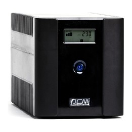 Gruppo di continuità (UPS) Powercom Raptor RPT 1500 LCD, 1500 VA / 900 W, line interactive, 6 prese IEC, USB